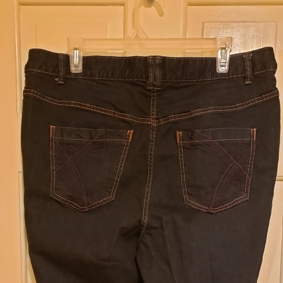 Lane Bryant Boot Cut Dark denim Jeans size 19 EUC - Picture 3 of 5
